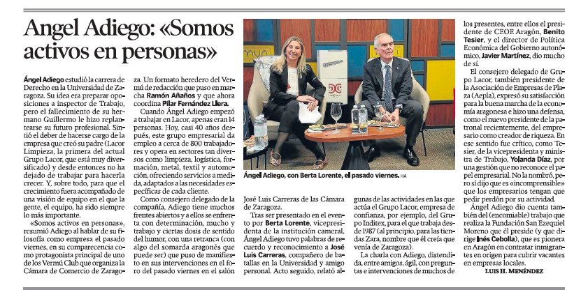 Imagen de la noticia en el Heraldo de Aragón